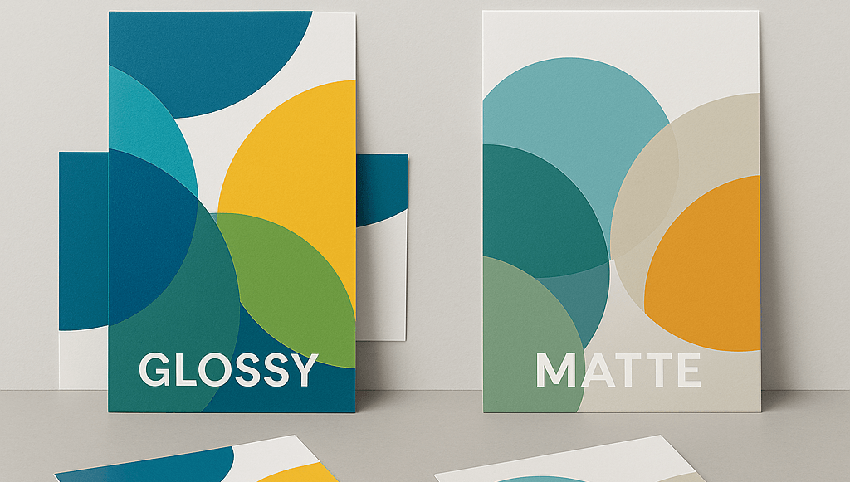 Glossy, and Matte