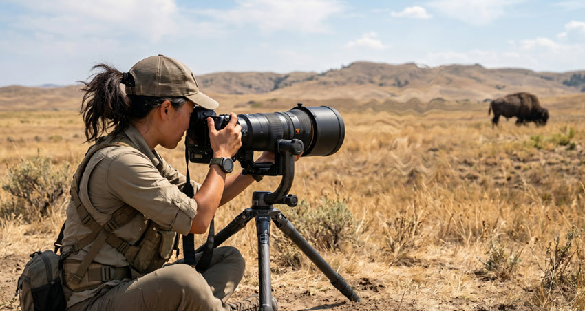 Heat Weaves Affect Wildlife Photo Sharpness