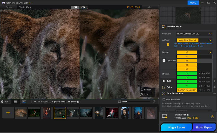 how to reduce noise in photos shot at high ISO