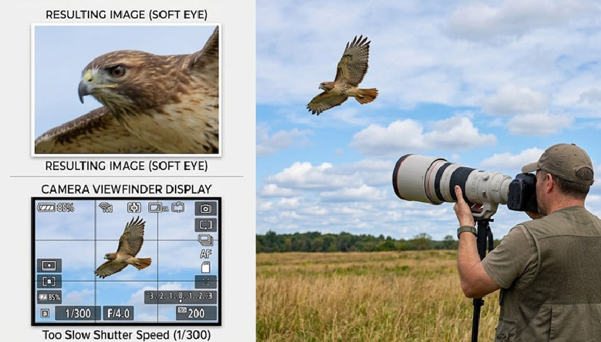 Shutter Speed Vs Sharpness Wildlife Photo