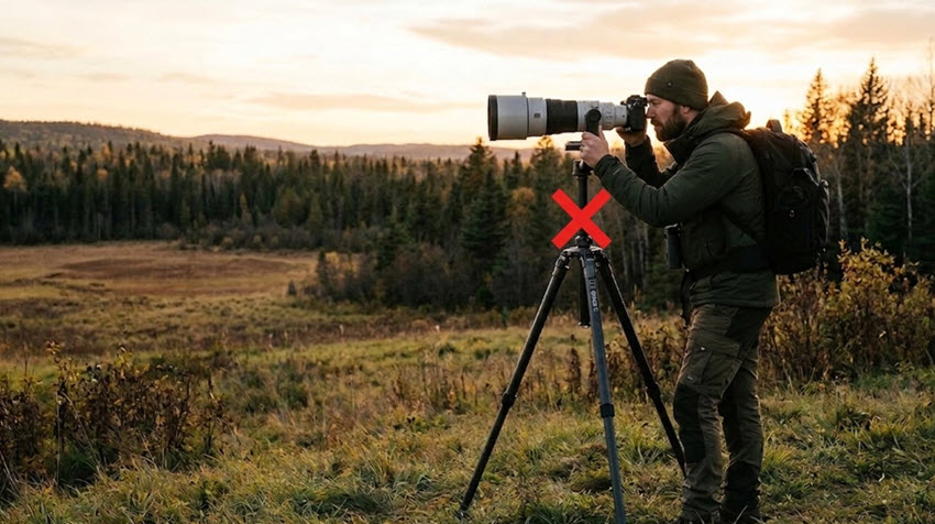 Tripod Selection Affect Photo Sharpness