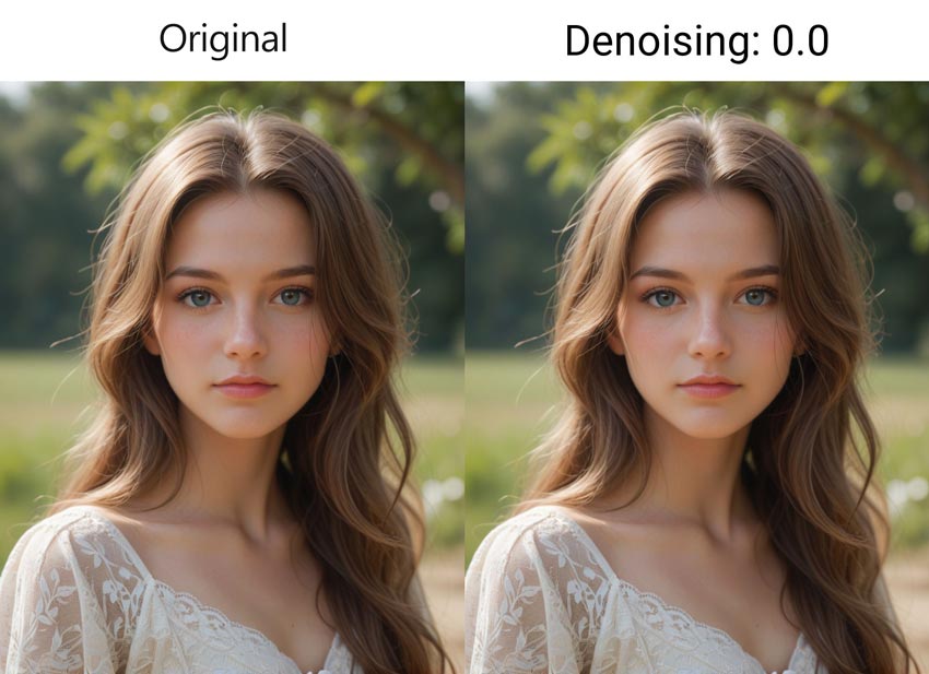 stable diffusion denoising strength comparison