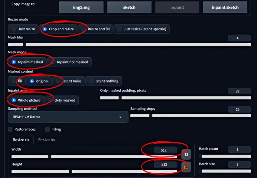 how to use stable diffusion to change clothes