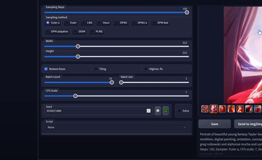 How to Find Stable Diffusion Seed