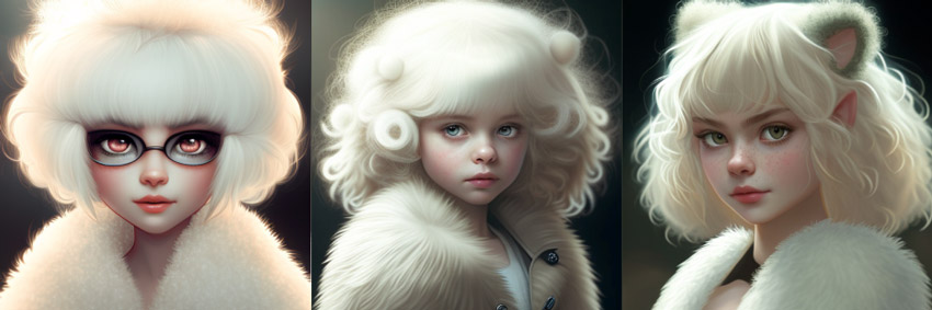 Furry Art Girl