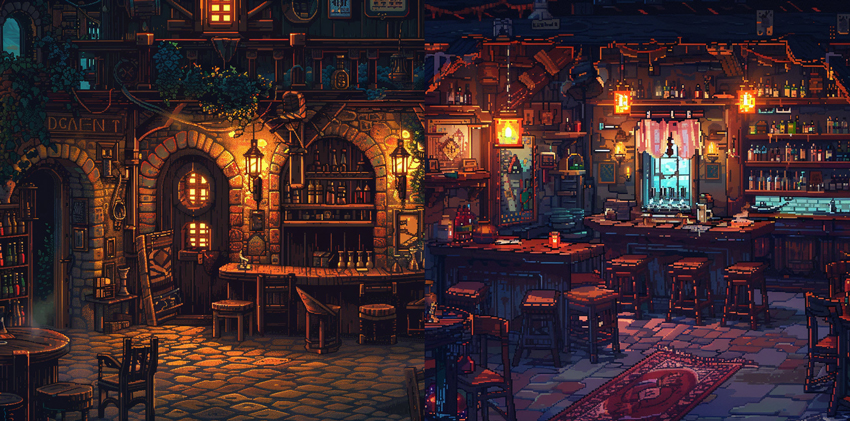 Stable Diffusion pixel art