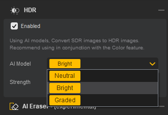 Aiarty Image Enhancer HDR