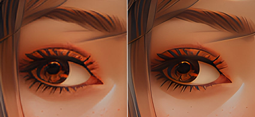 Aiarty Image Enhancer Unpixelate Image