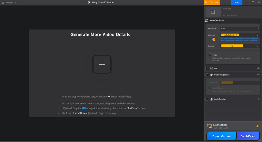Aiarty Video Enhancer Guide