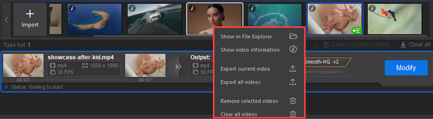 Guide de l’utilisateur d’Aiarty Video Enhancer