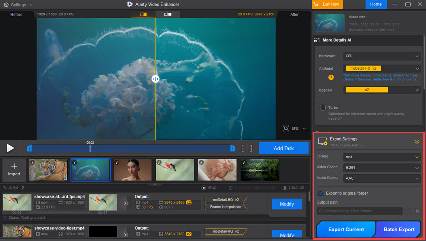 Aiarty Video Enhancer Guide