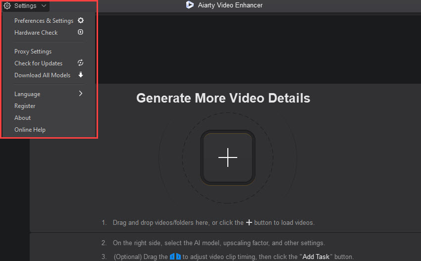 Aiarty Video Enhancer Guide