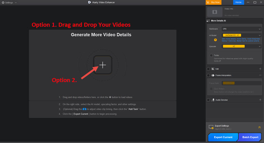 Aiarty Video Enhancer Guide