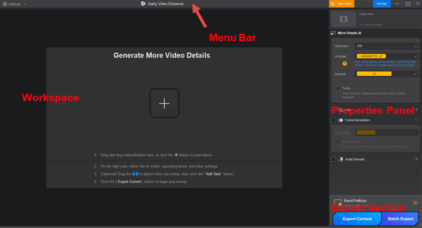 Aiarty Video Enhancer Guide