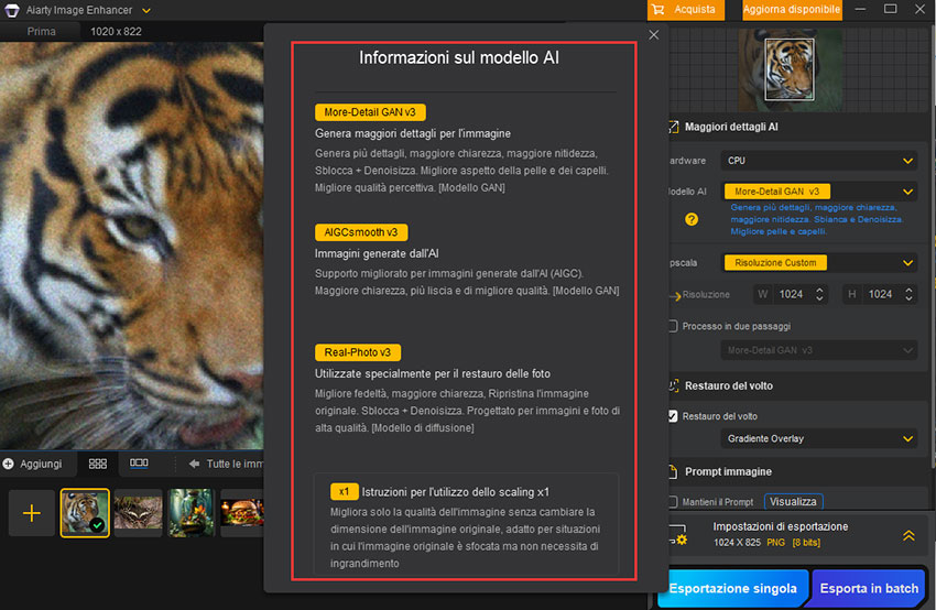 Aiarty Image Enhancer AI Model Explanation